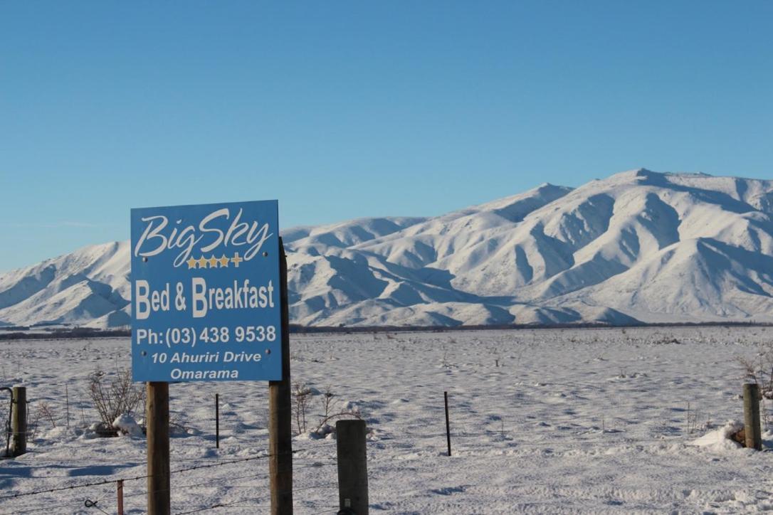 Bigsky Bed And Breakfast Omarama Exteriör bild